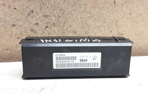 Opel Insignia A Air conditioning/heating control unit 13585644