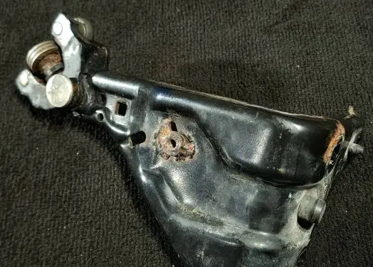 Citroen C8 Sliding door lower roller guide/hinge 