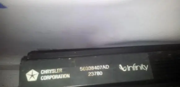 Jeep Grand Cherokee (WJ) Other control units/modules 56038407AD 23780