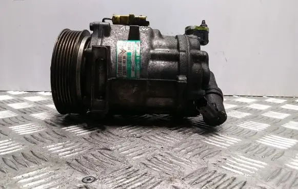 Peugeot 407 Air conditioning (A/C) compressor (pump) 9648138980