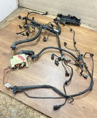 BMW 3 E90 E91 Engine installation wiring loom 850789307 850789207 758065306D