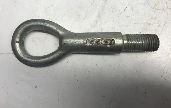 Towing hook eye