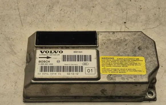 Volvo S80 Airbag control unit/module 8651523 0285001456