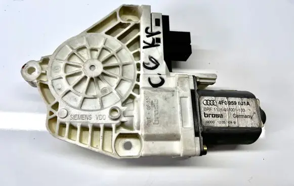 Audi A6 S6 C6 4F Front door window regulator motor 4F0959801A