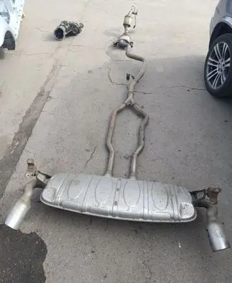 Audi Q7 4L Muffler/silencer 4L0253682AE 7L8254301 7P8131709