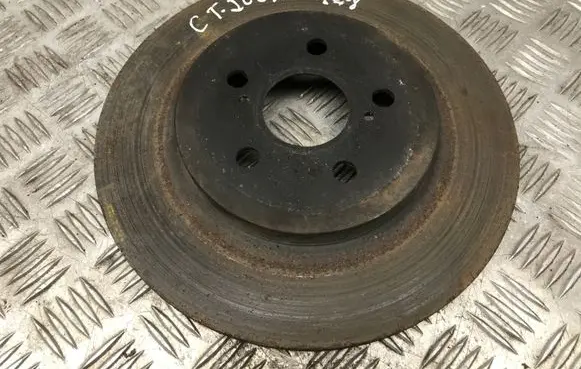 Lexus CT 200H Rear brake disc