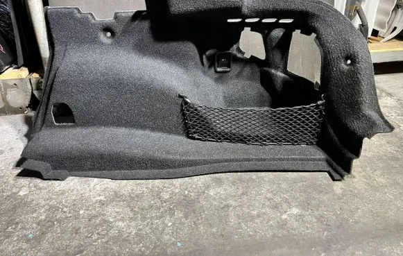 BMW 1 E82 E88 Tailgate/boot cover trim set braknumeruczci