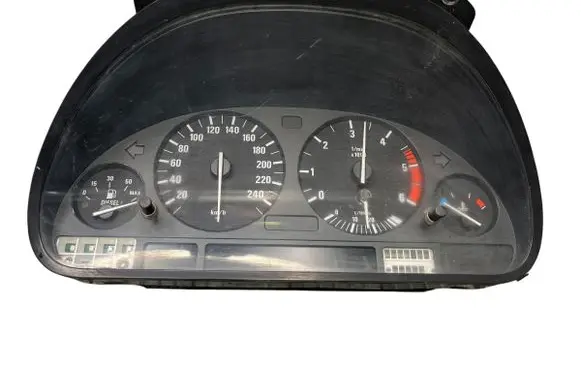 BMW 5 E39 Speedometer (instrument cluster) 62116914883 11000878429