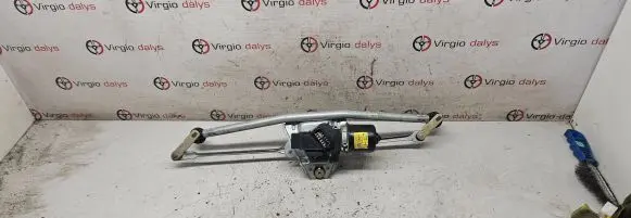 Renault Kangoo I Front wiper linkage and motor