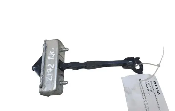Front door check strap stopper