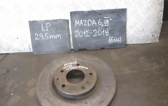 Mazda 6 Front brake disc