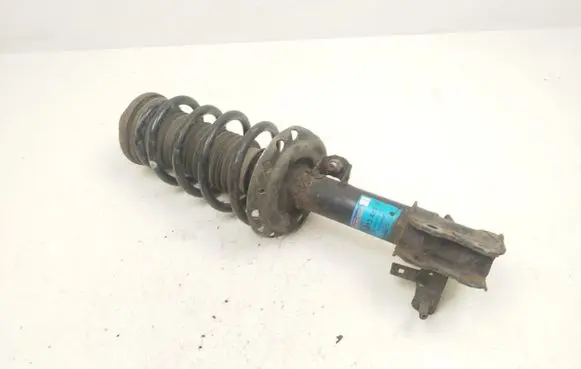 Front shock absorber with coil spring