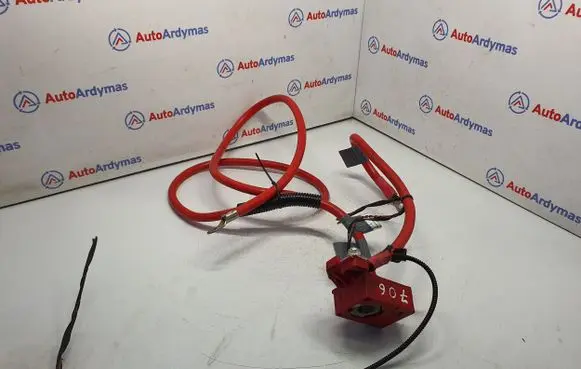 BMW 5 E60 E61 Positive cable (battery) 6989780 61126989780