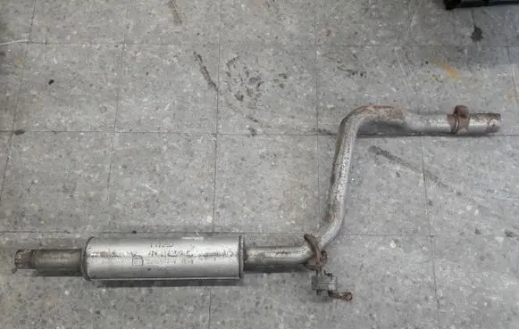 Volkswagen Caddy Middle muffler/silencer JZW253409P