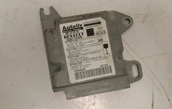 Renault Scenic I Airbag control unit/module 8200117652B 600639500
