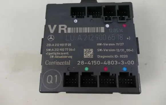Mercedes-Benz C W204 Door control unit/module A2129006518