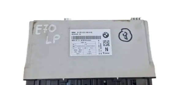 BMW X5M E70 Seat control module 9221863
