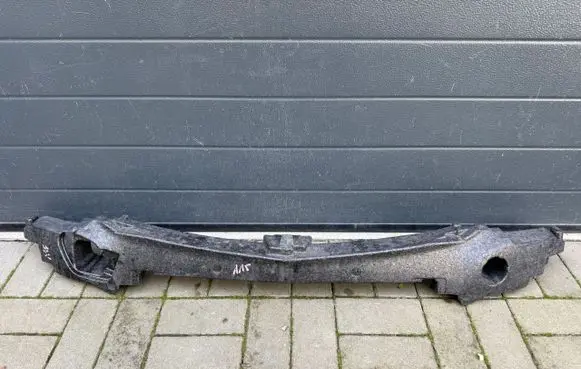 Front bumper foam support bar