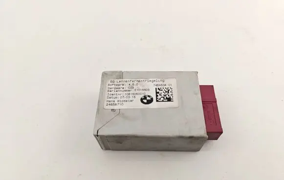BMW 2 F46 Seat control module 7464634 24658710 E1015503