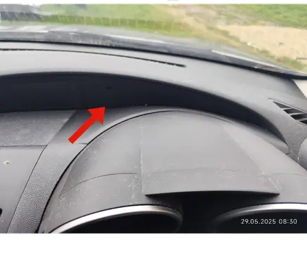 Mazda 3 II Dashboard trim BCM655215 K6805 BCM55721
