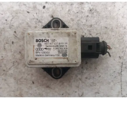 Audi A4 S4 B7 8E 8H ESP acceleration yaw rate sensor 8E0907637B 0265005618