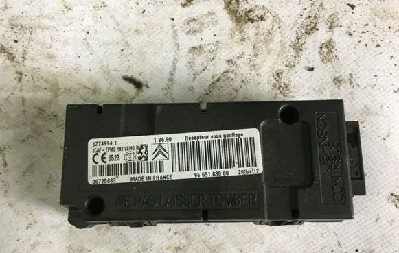 Peugeot 308 Bluetooth control unit module 9665183080