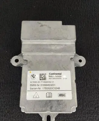 BMW 5 G30 G31 Airbag control unit/module 6994532 31699453201 A2C38525005