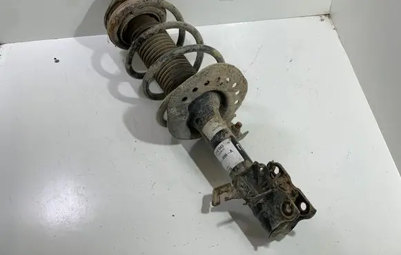 Front shock absorber with coil spring