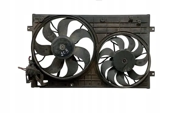 Seat Leon (1M) Electric radiator cooling fan 1J0121207AA