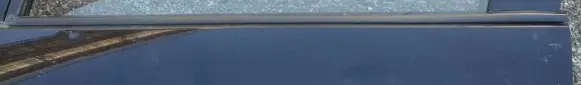Mazda 5 Front door glass trim molding 