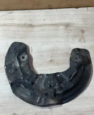 Audi A6 S6 C6 4F Front brake disc dust cover plate 