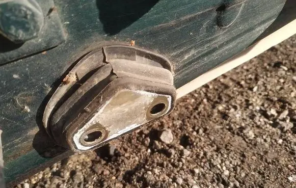 Peugeot 406 Rear door check strap stopper as2