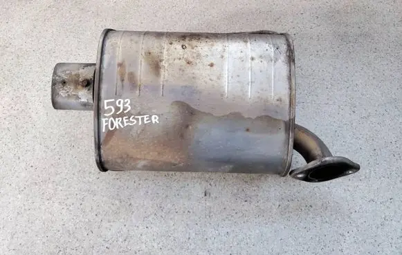 Subaru Forester SJ Rear muffler/silencer tail pipe
