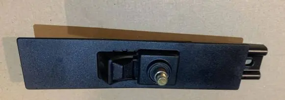 Jaguar XJ X40 Seat belt adjustment rail 