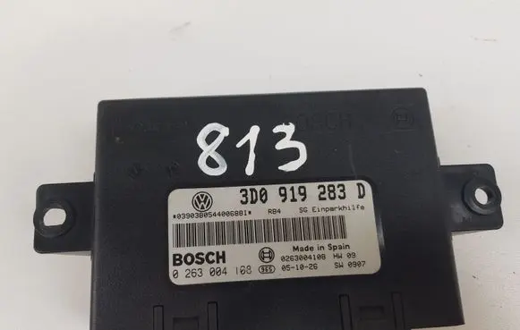 Volkswagen Phaeton Parking PDC control unit/module 3D0919283D