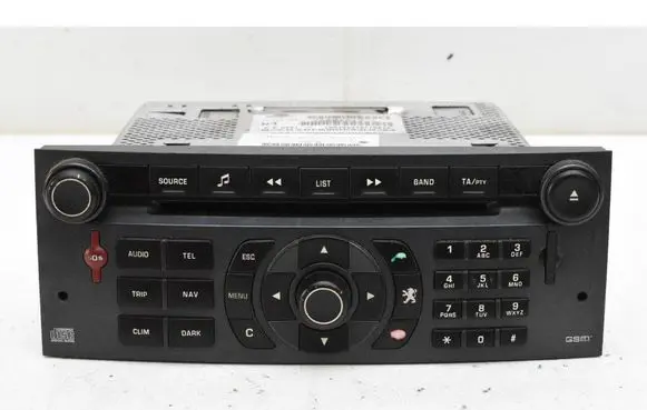 Peugeot 407 Radio/CD/DVD/GPS head unit 96601817XA