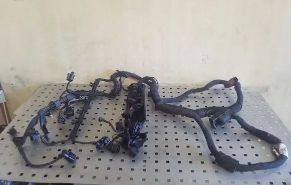 Engine installation wiring loom