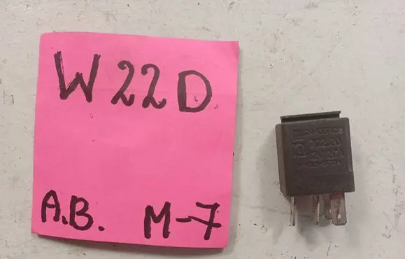 Opel Corsa C Other relay 1212113
