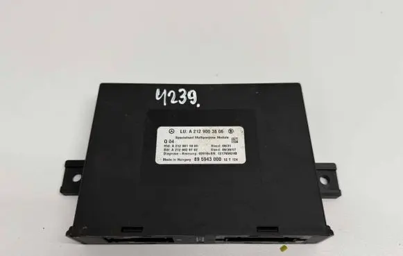 Mercedes-Benz E W212 Comfort/convenience module A2129003806 A2129011000 A2129029702