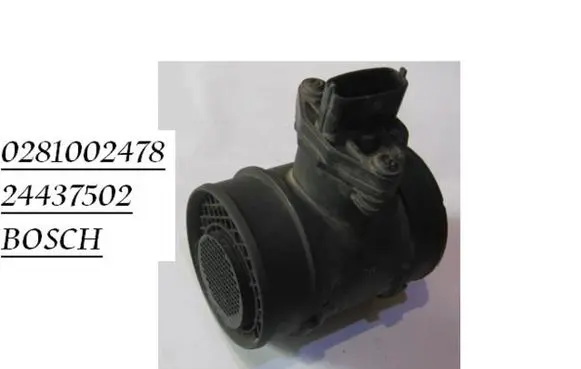 Opel Zafira A Mass air flow meter 0281002478 24437502