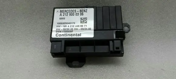Mercedes-Benz E W212 Fuel injection pump control unit/module A2129000306