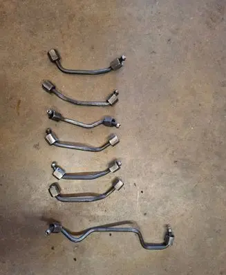 Mercedes-Benz E W211 Fuel injector supply line/pipe 