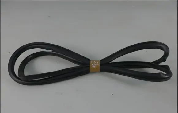 Rubber seal rear door