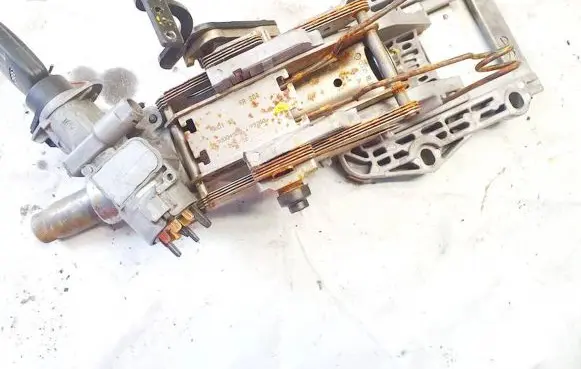 Steering wheel axle