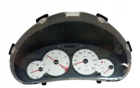 Peugeot 206 Speedometer (instrument cluster) 9656696380