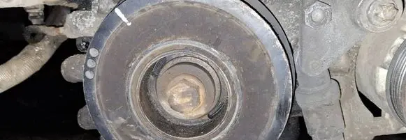 Opel Zafira A Crankshaft pulley