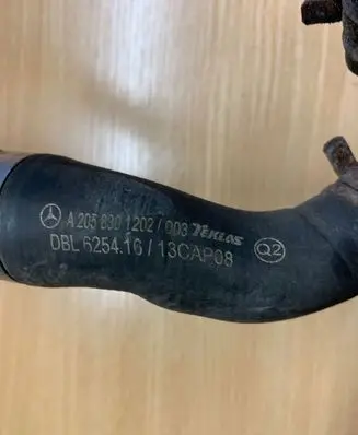 Mercedes-Benz C W205 Engine coolant pipe/hose A2058301202