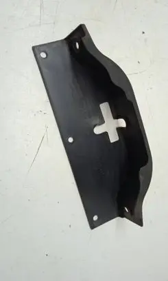 Engine bonnet/hood lock trim molding