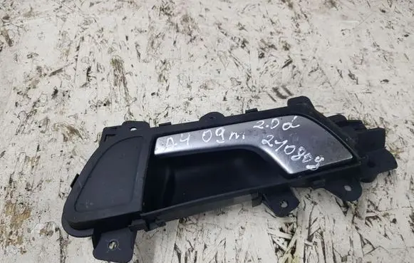 Audi A4 S4 B8 8K Rear door interior handle
