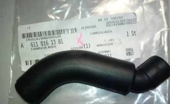 Mercedes-Benz E W211 Breather hose/pipe 6110161381 NE69800
